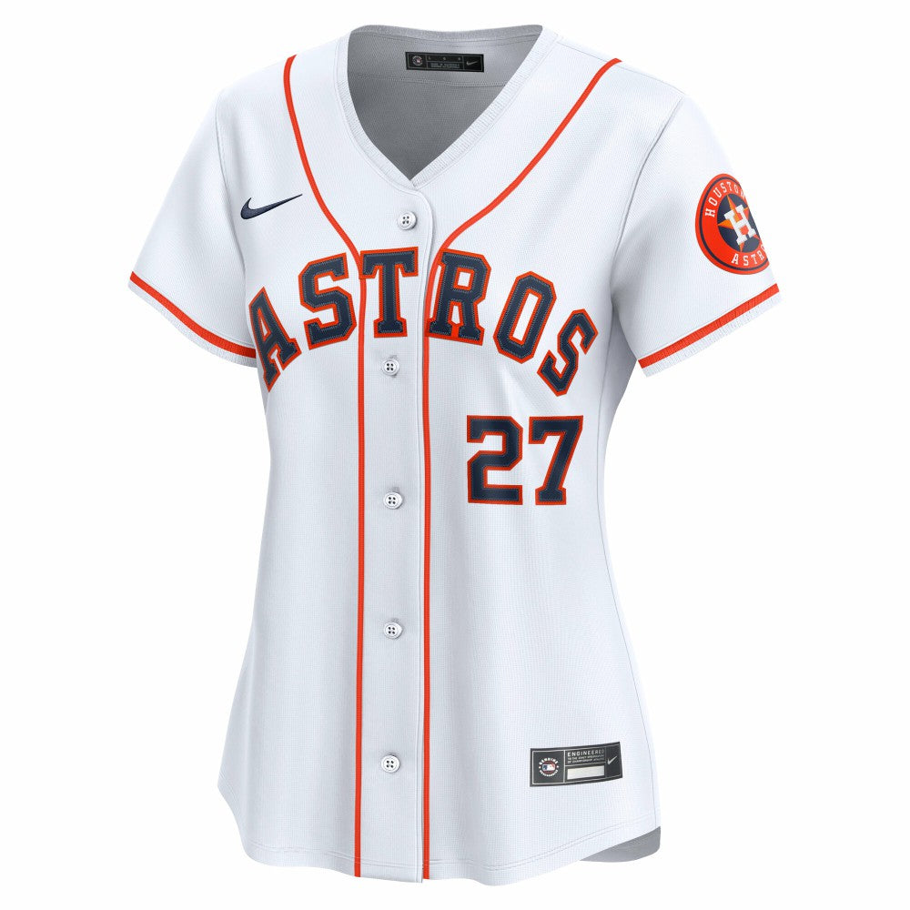 Jose Altuve Houston Astros Women's Home Limited Player Jersey White