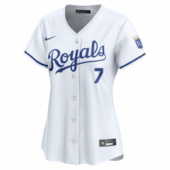 Bobby Witt Jr. Kansas City Royals Women's Home Limited Player Jersey White