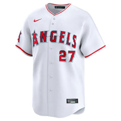 Mike Trout Los Angeles Angels Home Limited Player Jersey White