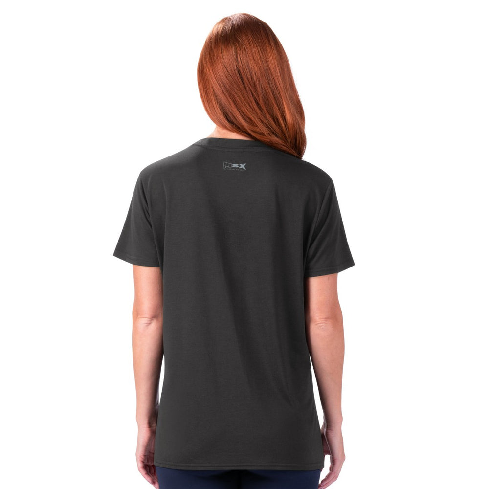 Detroit Lions G-III 4Her by Carl Banks Women's Jacey Performance Tri-Blend T-Shirt - Black cheap