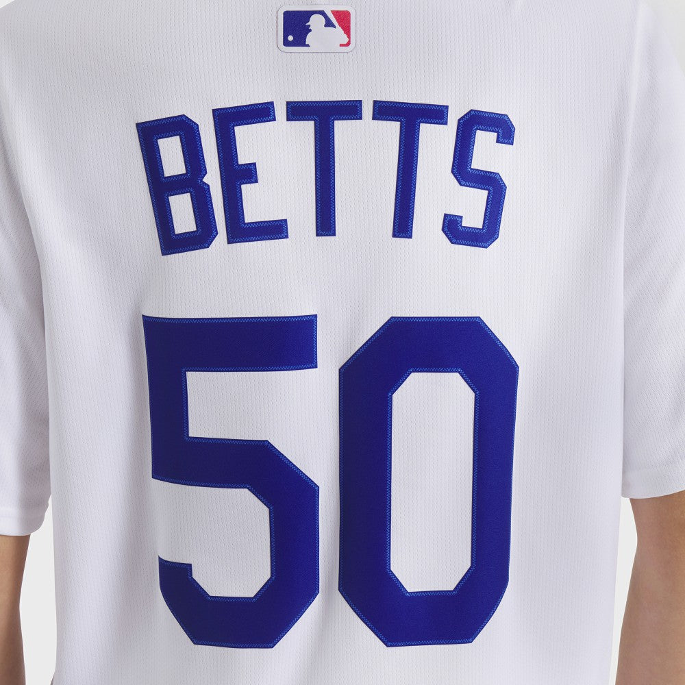 Mookie Betts Los Angeles Dodgers Women's Home Limited Player Jersey White