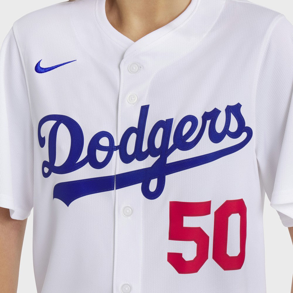 Mookie Betts Los Angeles Dodgers Women's Home Limited Player Jersey White