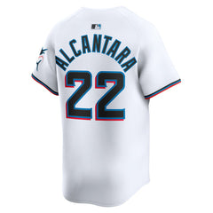 Sandy Alcantara Miami Marlins Home Limited Player Jersey White