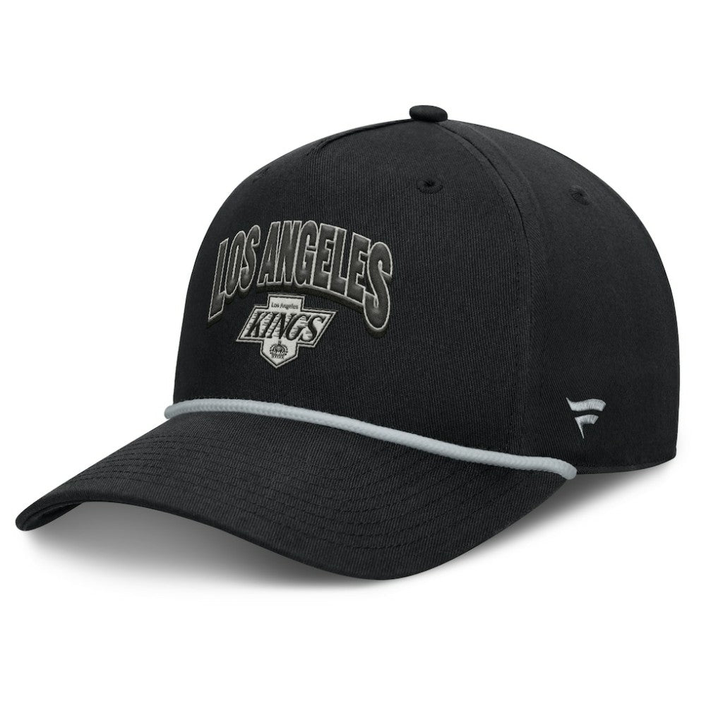 Los Angeles Kings Fanatics Decades Collection A-Frame Adjustable Hat - Black Hats