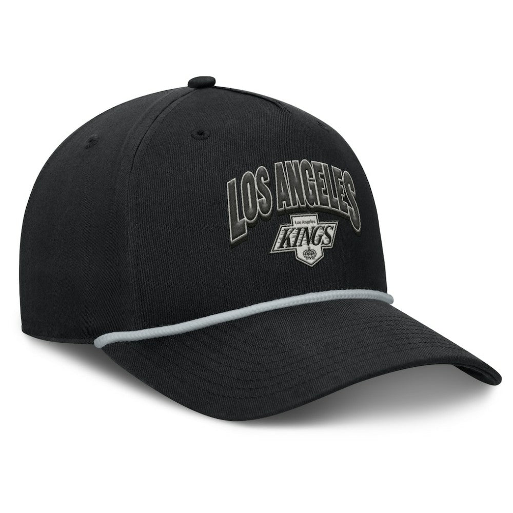 Los Angeles Kings Fanatics Decades Collection A-Frame Adjustable Hat - Black Hats