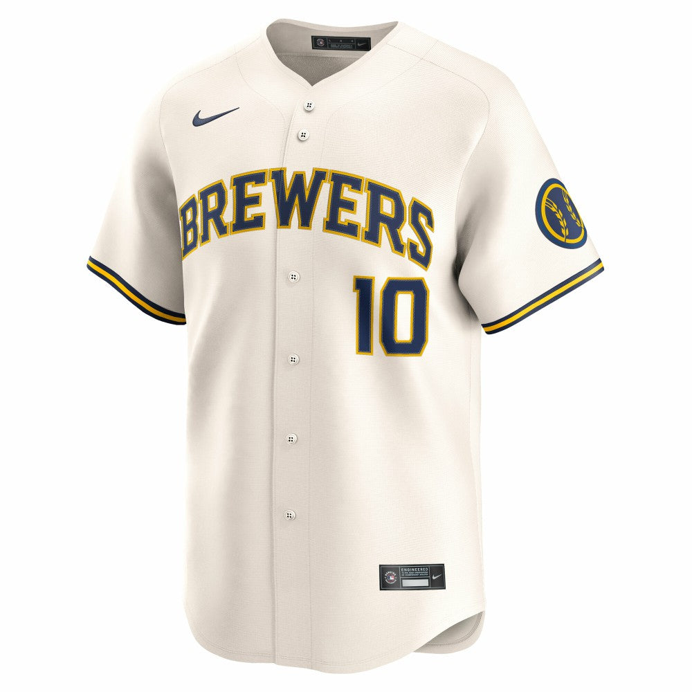 Sal Frelick Milwaukee Brewers Home Limited Player Jersey Cream