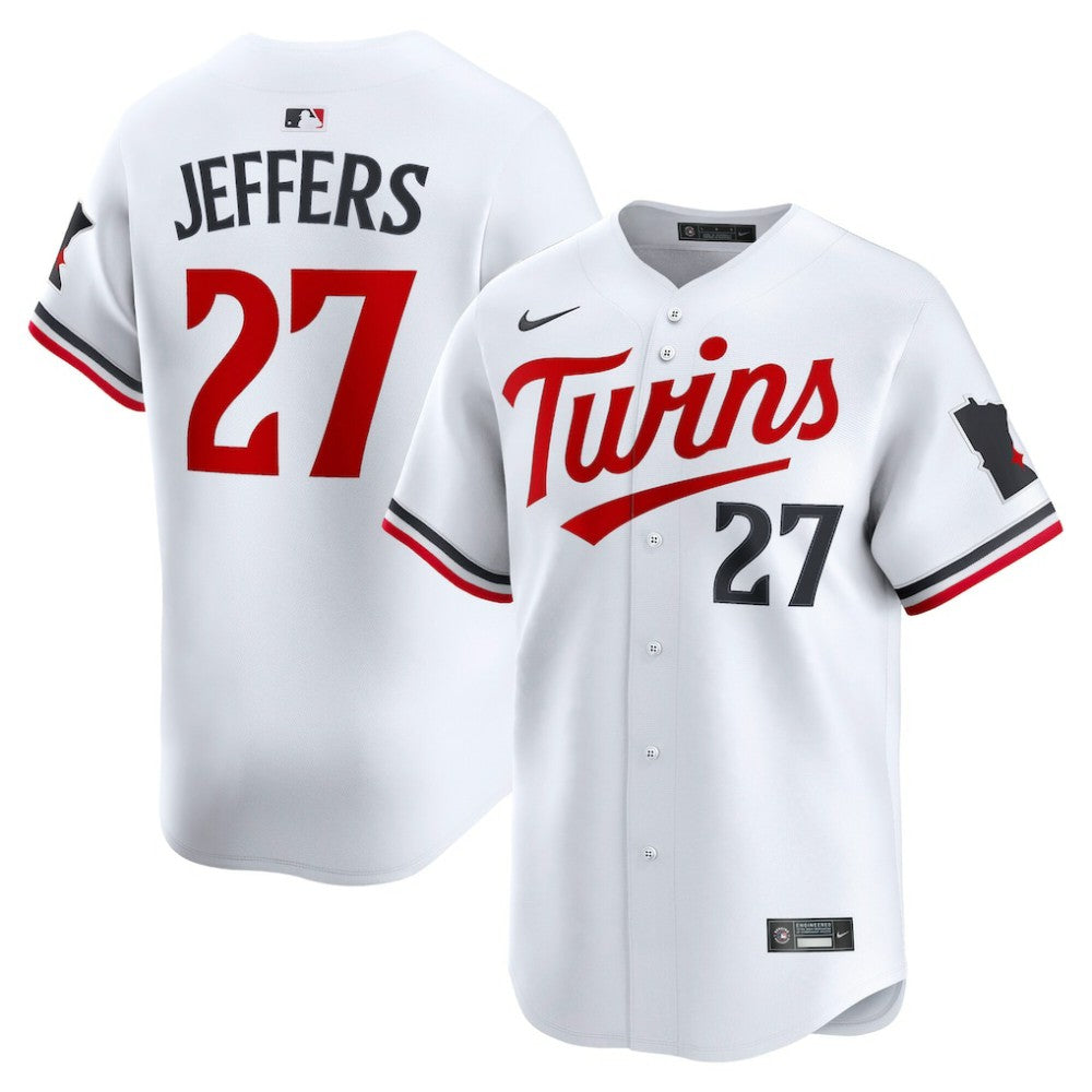 Ryan Jeffers Minnesota Twins Home Limited Player Jersey White