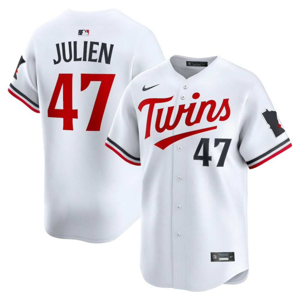 Edouard Julien Minnesota Twins Home Limited Player Jersey White