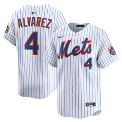Francisco Alvarez New York Mets Home Limited Player Jersey White
