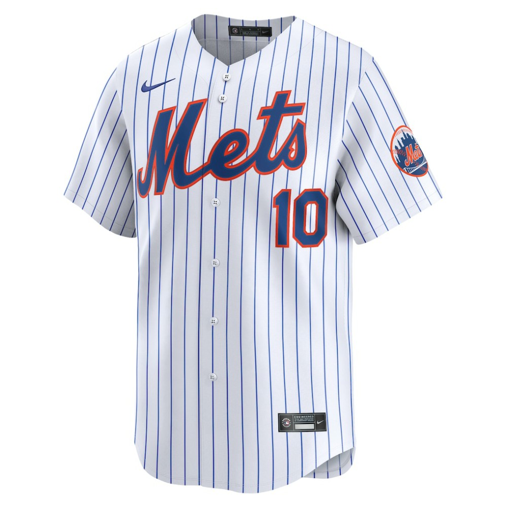 Ronny Mauricio New York Mets Home Limited Player Jersey White