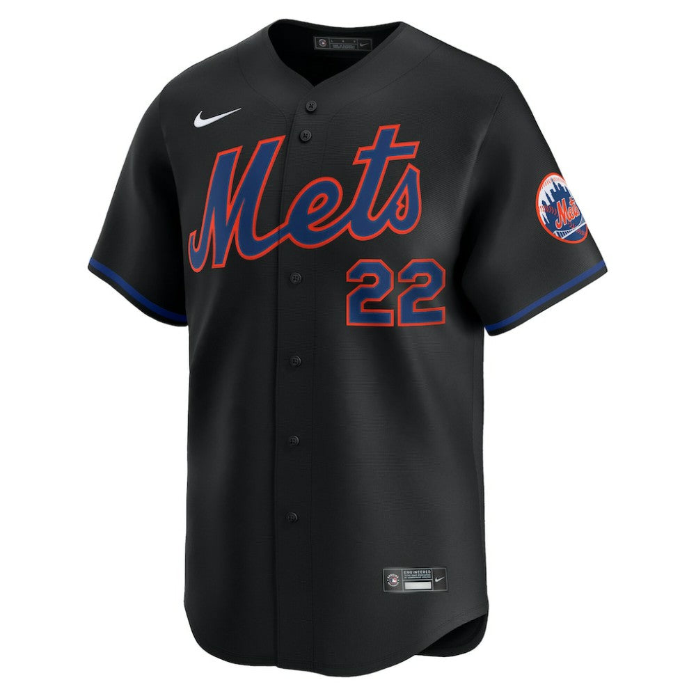 Juan Soto New York Mets Alternate Limited Player Jersey Black