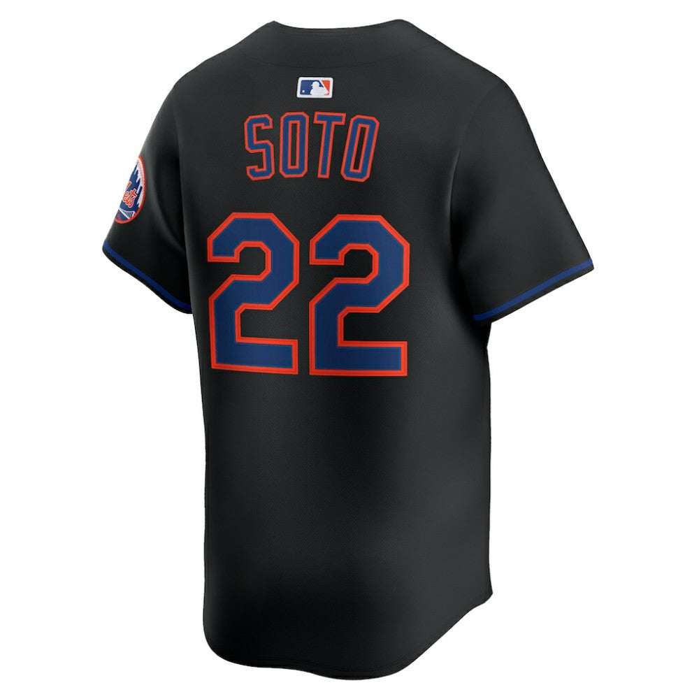 Juan Soto New York Mets Alternate Limited Player Jersey Black