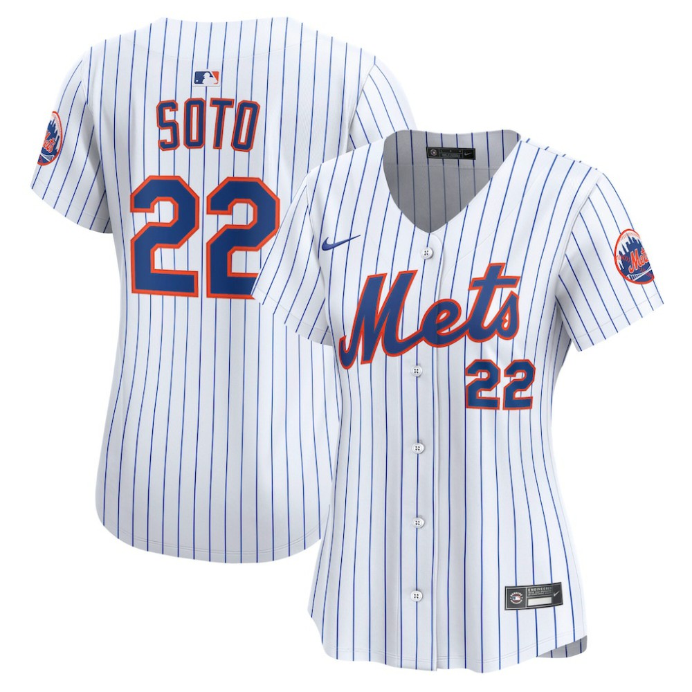 Juan Soto New York Mets Women's Home Limited Jersey White