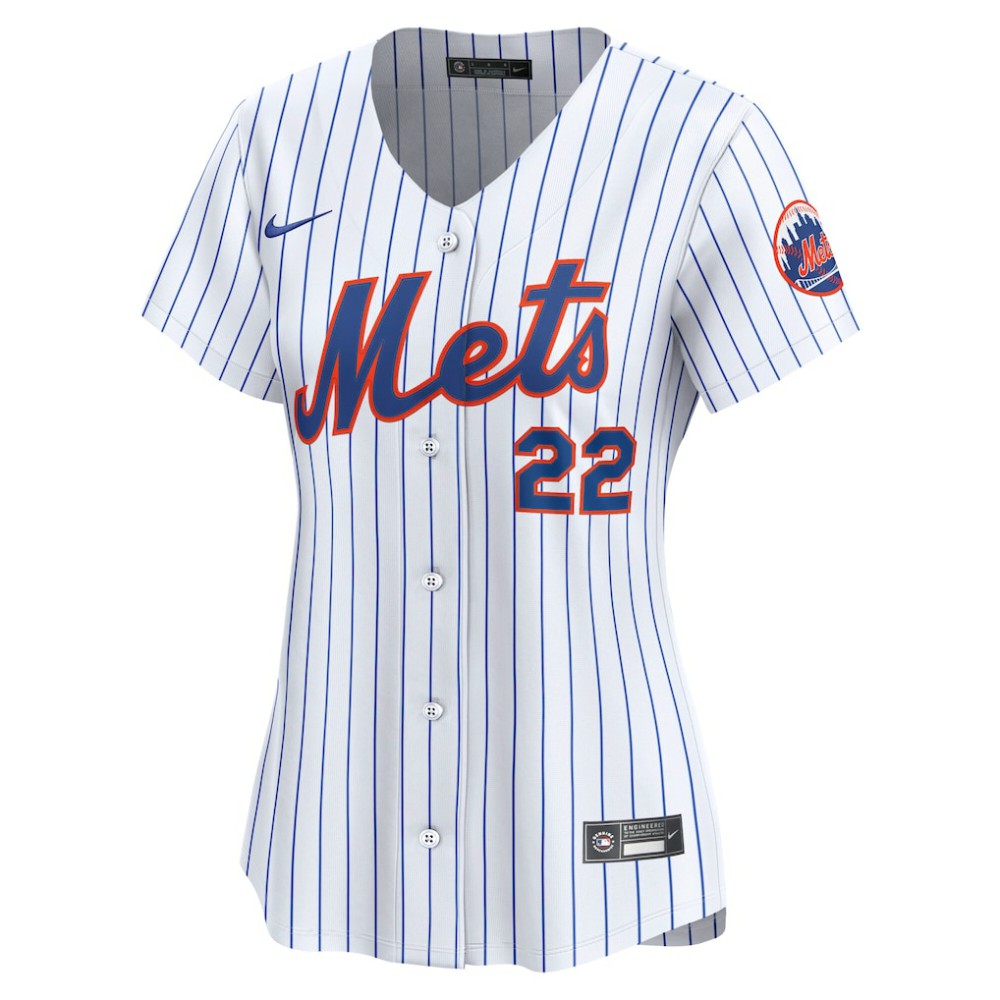 Juan Soto New York Mets Women's Home Limited Jersey White
