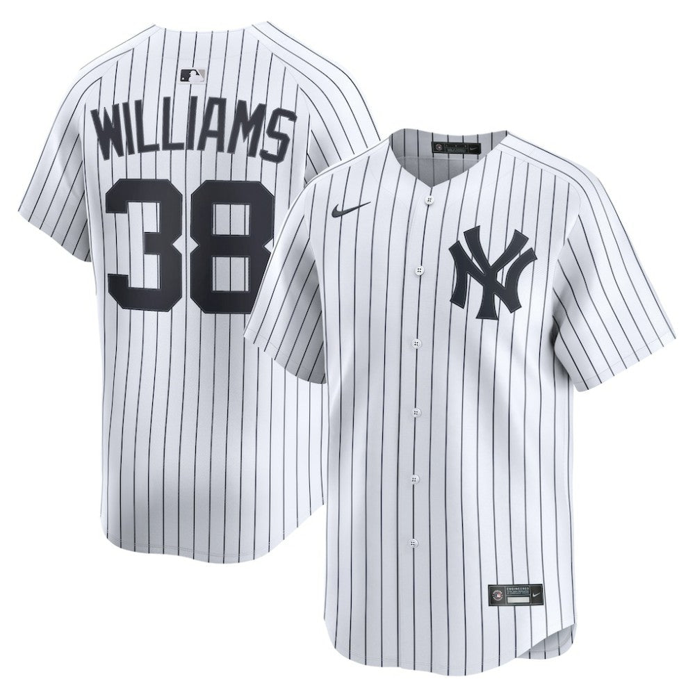 Devin Williams New York Yankees Home Limited Player Jersey White