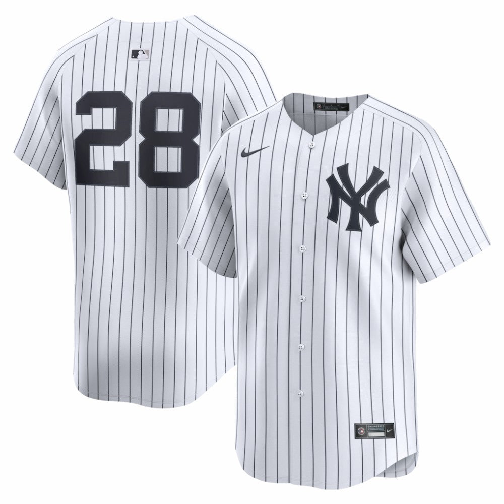 Austin Wells New York Yankees Home Limited Player Jersey White