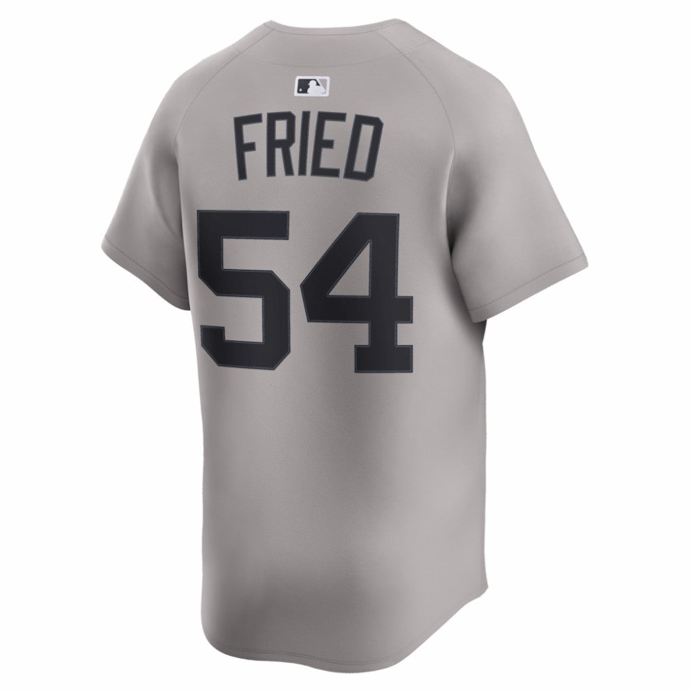 Max Fried New York Yankees Road Limited Player Jersey Gray