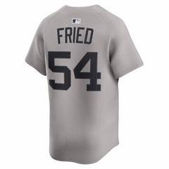 Max Fried New York Yankees Road Limited Player Jersey Gray
