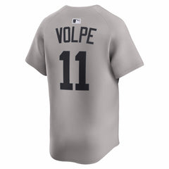 Anthony Volpe New York Yankees Road Limited Player Jersey Gray