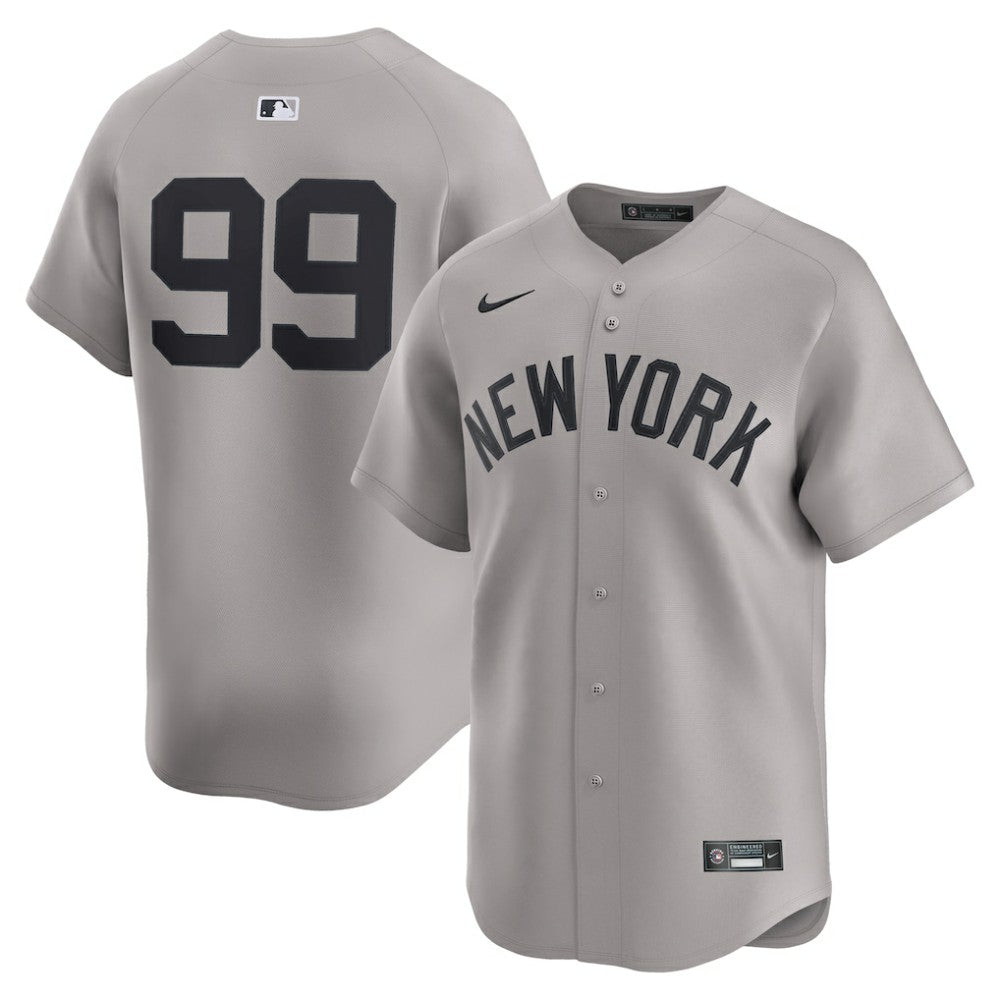 Aaron Judge New York Yankees Road Limited Player Jersey Gray
