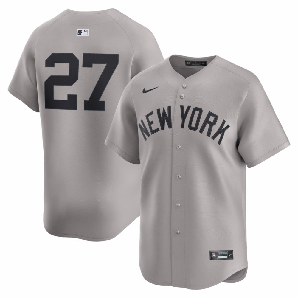 Giancarlo Stanton New York Yankees Road Limited Player Jersey Gray