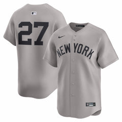 Giancarlo Stanton New York Yankees Road Limited Player Jersey Gray