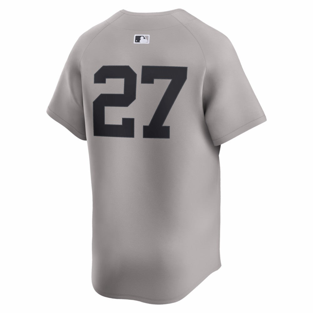 Giancarlo Stanton New York Yankees Road Limited Player Jersey Gray