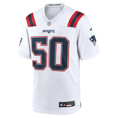 Mike Vrabel New England Patriots Retired Player Game Jersey - White discount