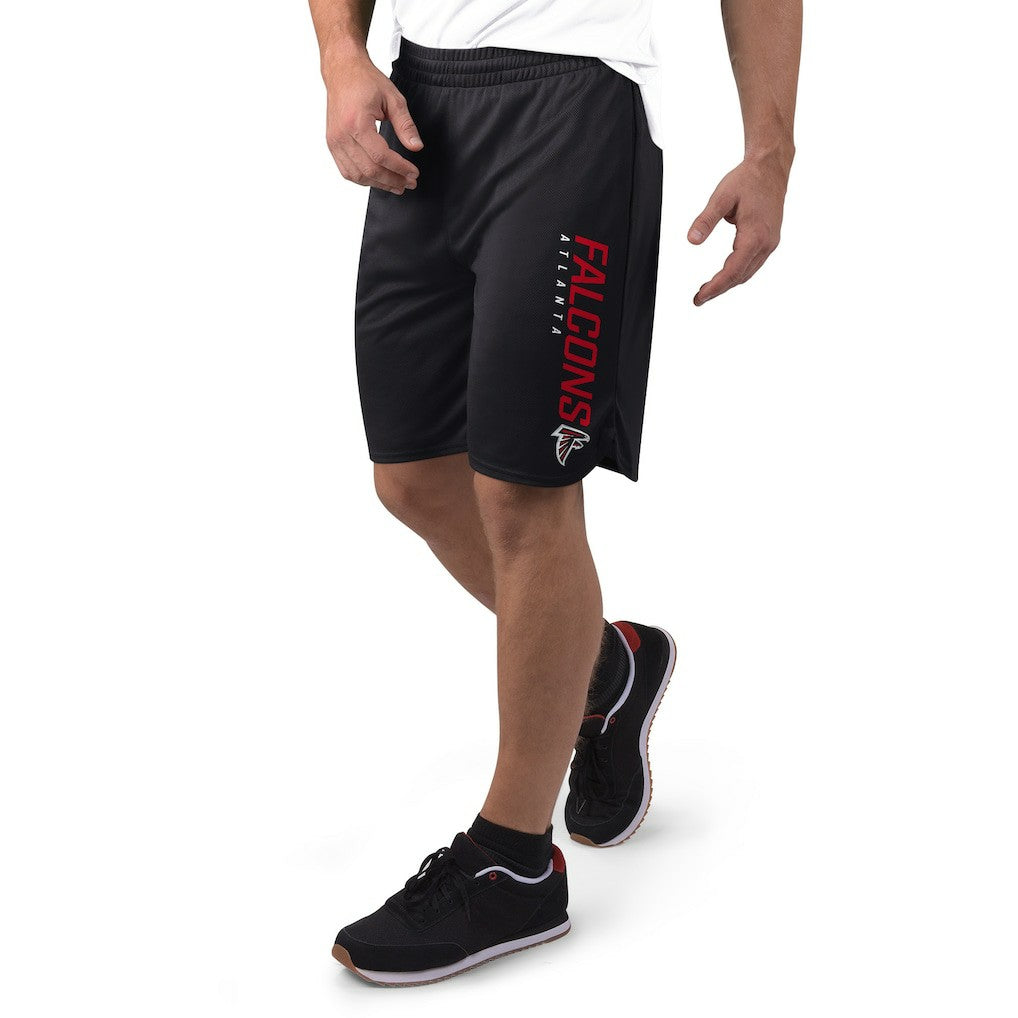 Atlanta Falcons MSX by Michael Strahan Mesh Shorts - Black for sale