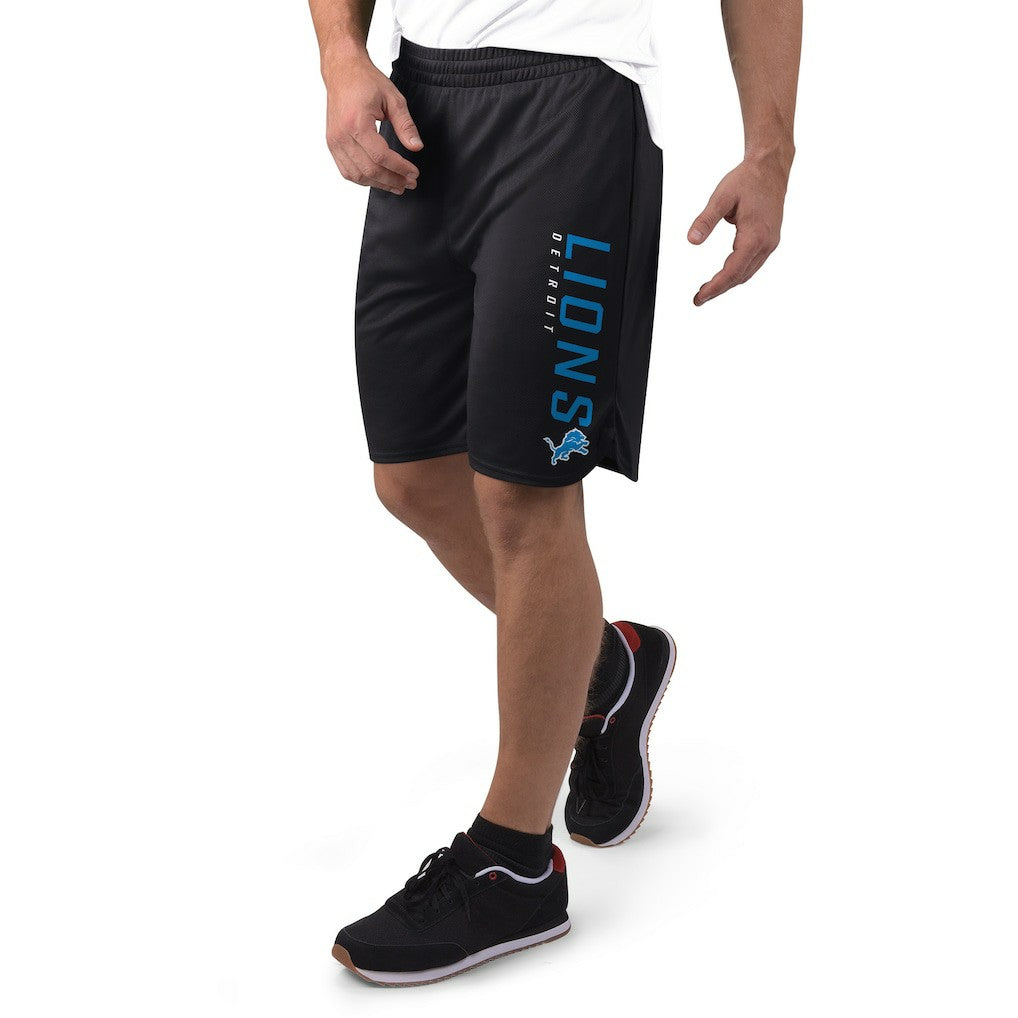 Detroit Lions MSX by Michael Strahan Mesh Shorts - Black for sale