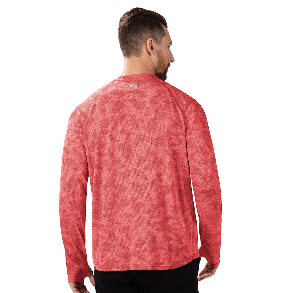 Kansas City Chiefs MSX by Michael Strahan Performance Camo Long Sleeve T-Shirt - Red cheap