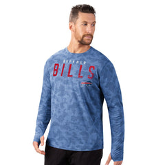 Buffalo Bills MSX by Michael Strahan Performance Camo Long Sleeve T-Shirt - Royal discount