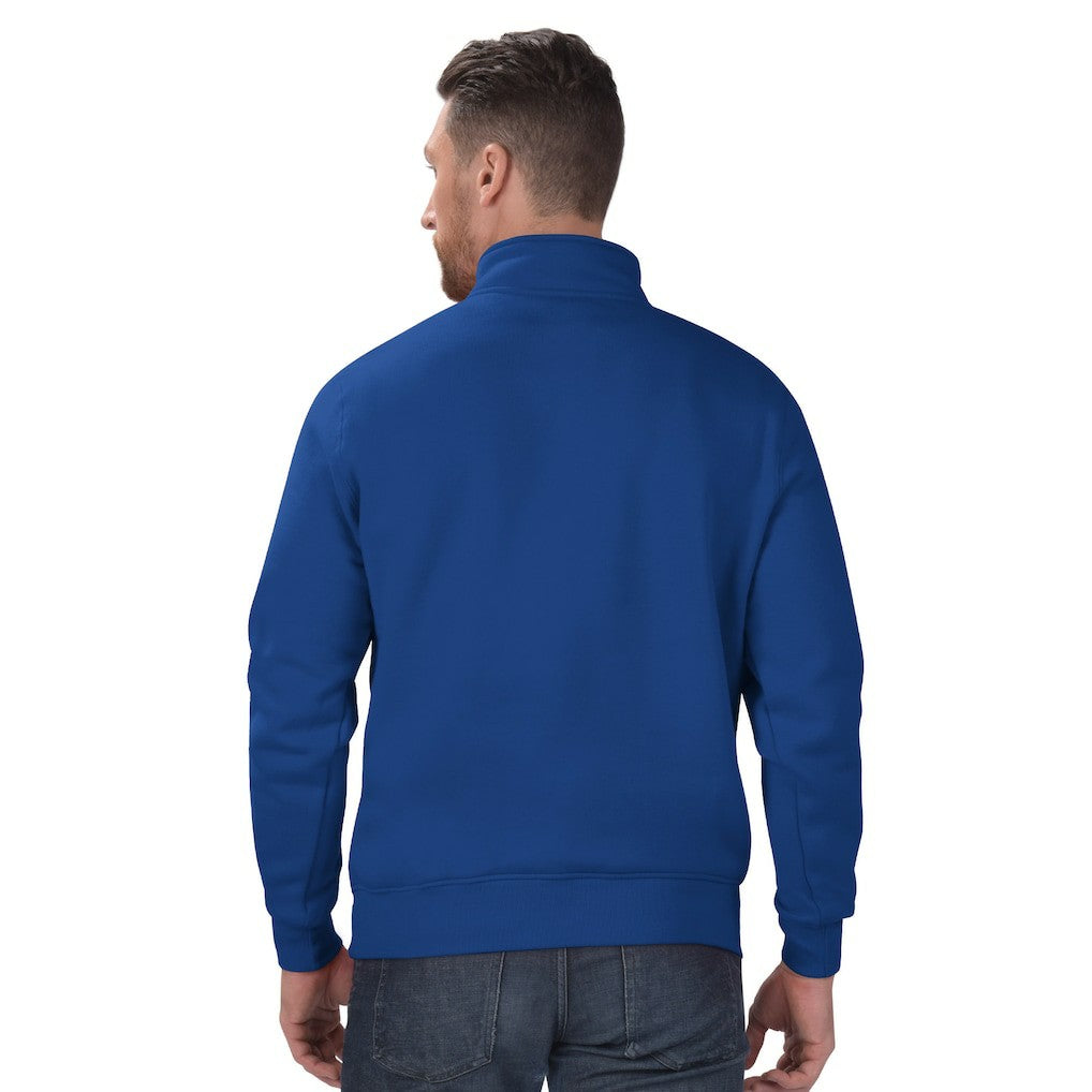 Buffalo Bills Starter Classic Quarter-Zip Pullover Sweatshirt - Royal sale