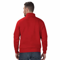 Tampa Bay Buccaneers Starter Classic Quarter-Zip Pullover Sweatshirt - Red discount