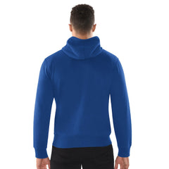Buffalo Bills Starter Distressed Classic Full-Zip Hoodie - Royal online