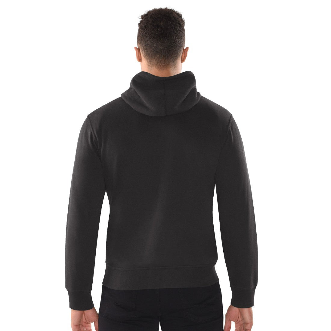 Detroit Lions Starter Distressed Classic Full-Zip Hoodie - Black outlet
