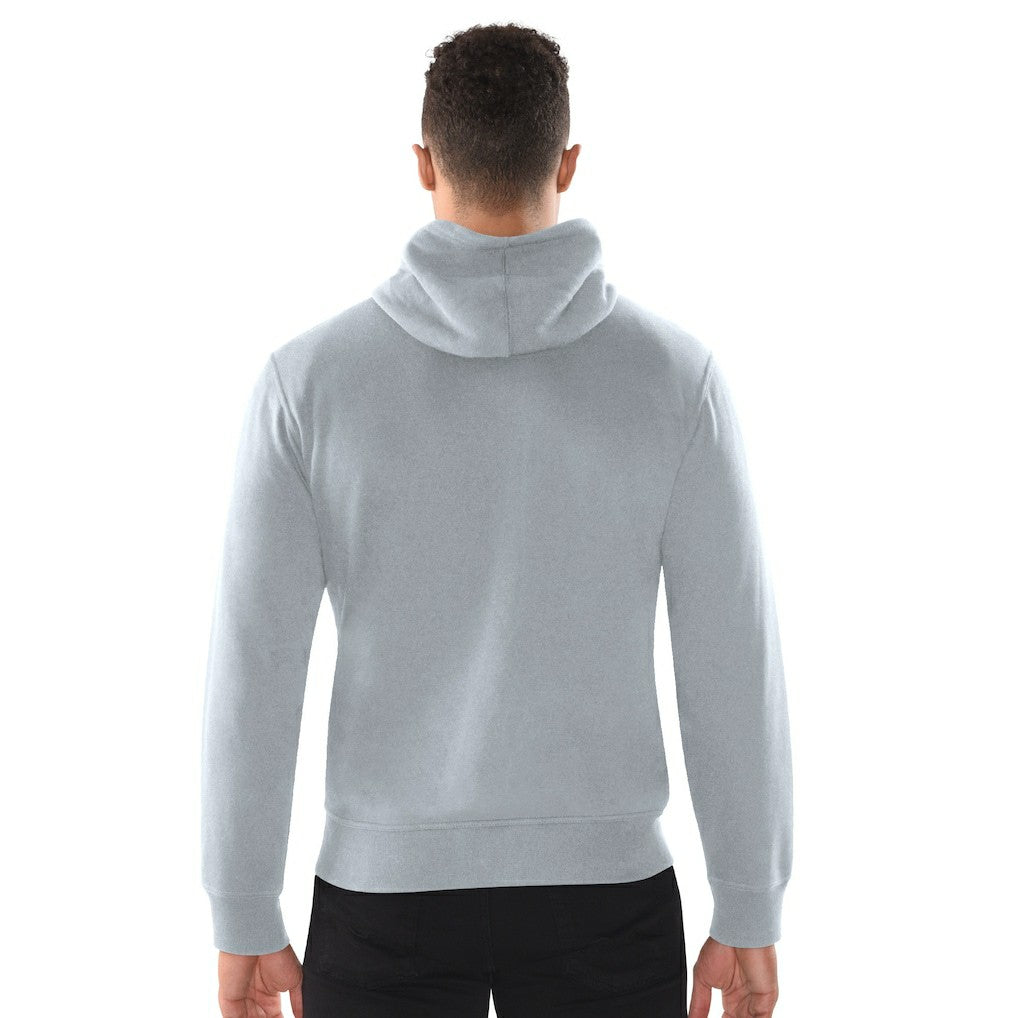 Los Angeles Chargers Starter Distressed Classic Full-Zip Hoodie - Heather Gray outlet