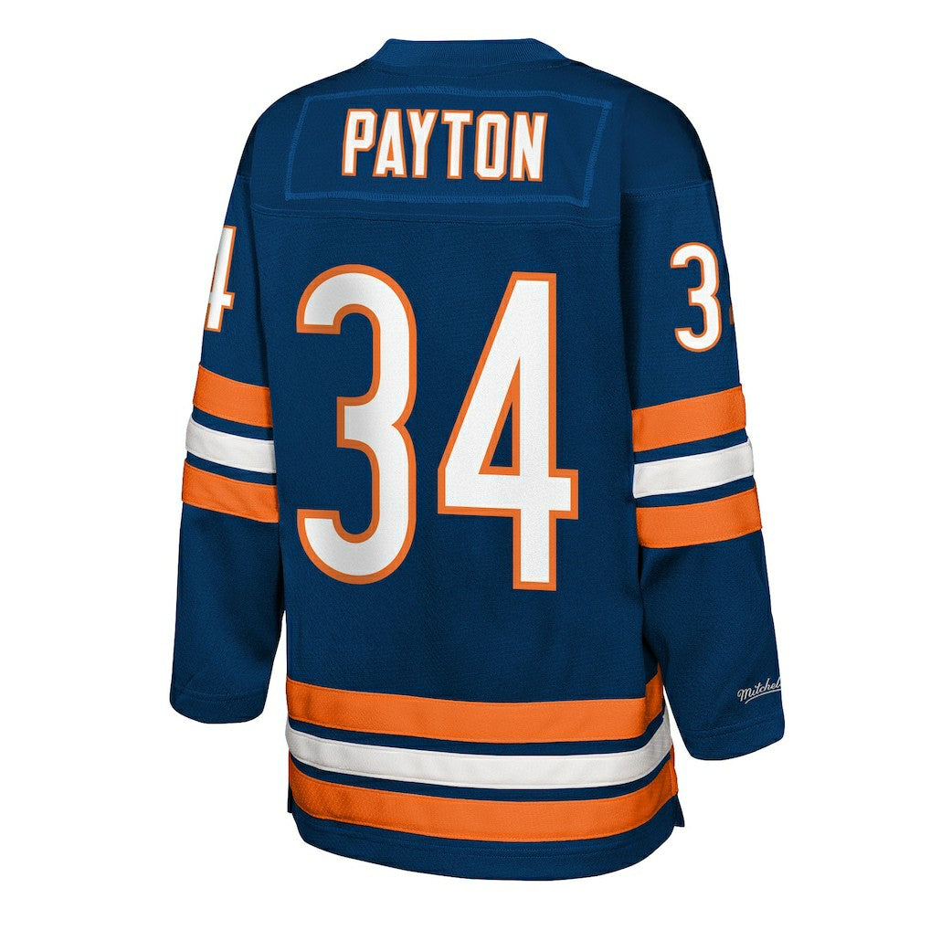 Walter Payton Chicago Bears Youth Hockey Fashion Jersey - Navy outlet