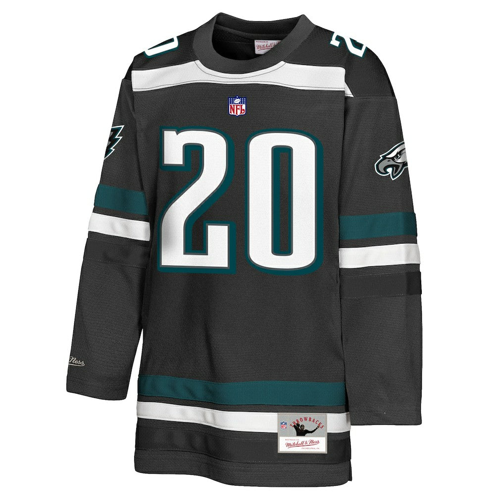 Brian Dawkins Philadelphia Eagles Youth Hockey Fashion Jersey - Black cheap