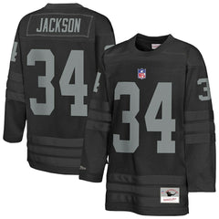 Bo Jackson Las Vegas Raiders Youth Hockey Fashion Jersey - Black cheap