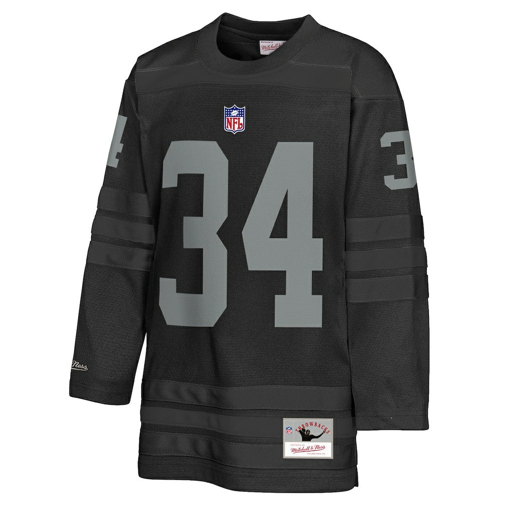 Bo Jackson Las Vegas Raiders Youth Hockey Fashion Jersey - Black cheap
