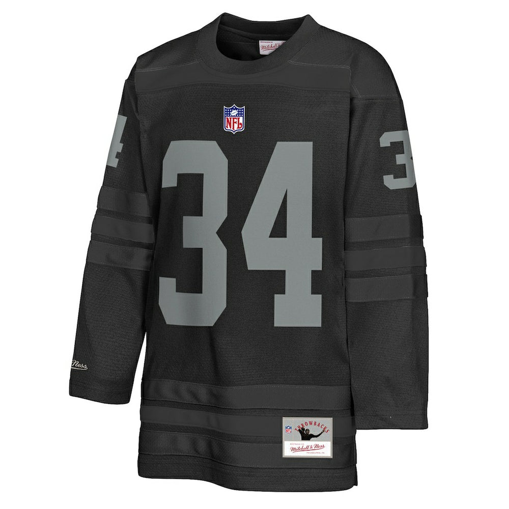Bo Jackson Las Vegas Raiders Youth Hockey Fashion Jersey - Black cheap