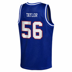 Lawrence Taylor New York Giants Youth Retired Player NFL Basketball Fashion Jersey - Royal discount