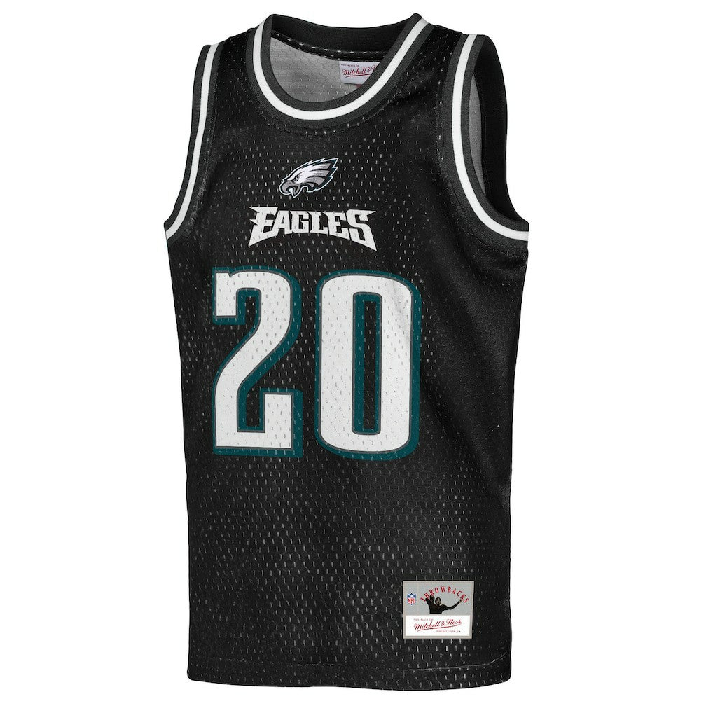 Brian Dawkins Philadelphia Eagles Youth Retired Player NFL Basketball Fashion Jersey - Black online
