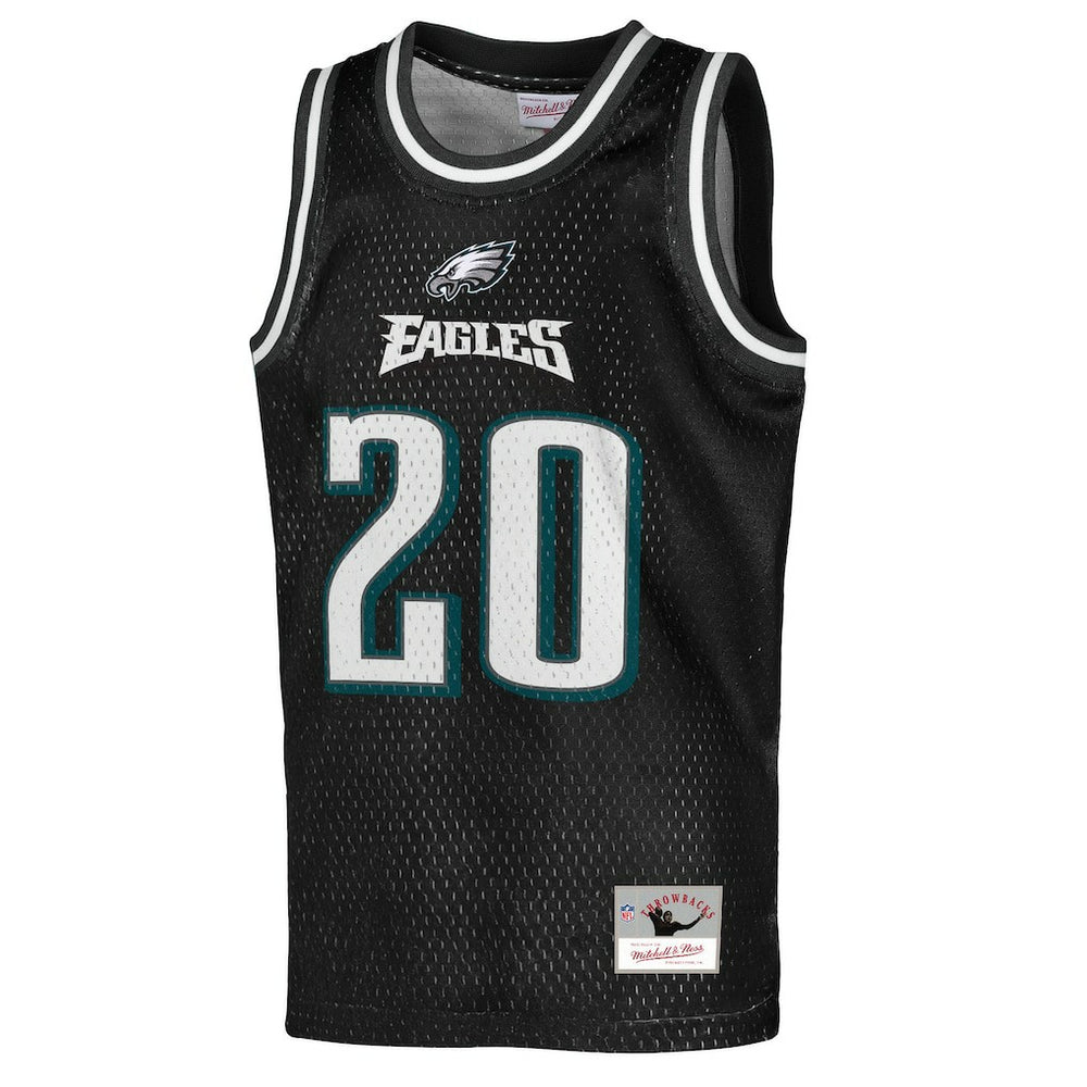 Brian Dawkins Philadelphia Eagles Youth Retired Player NFL Basketball Fashion Jersey - Black online