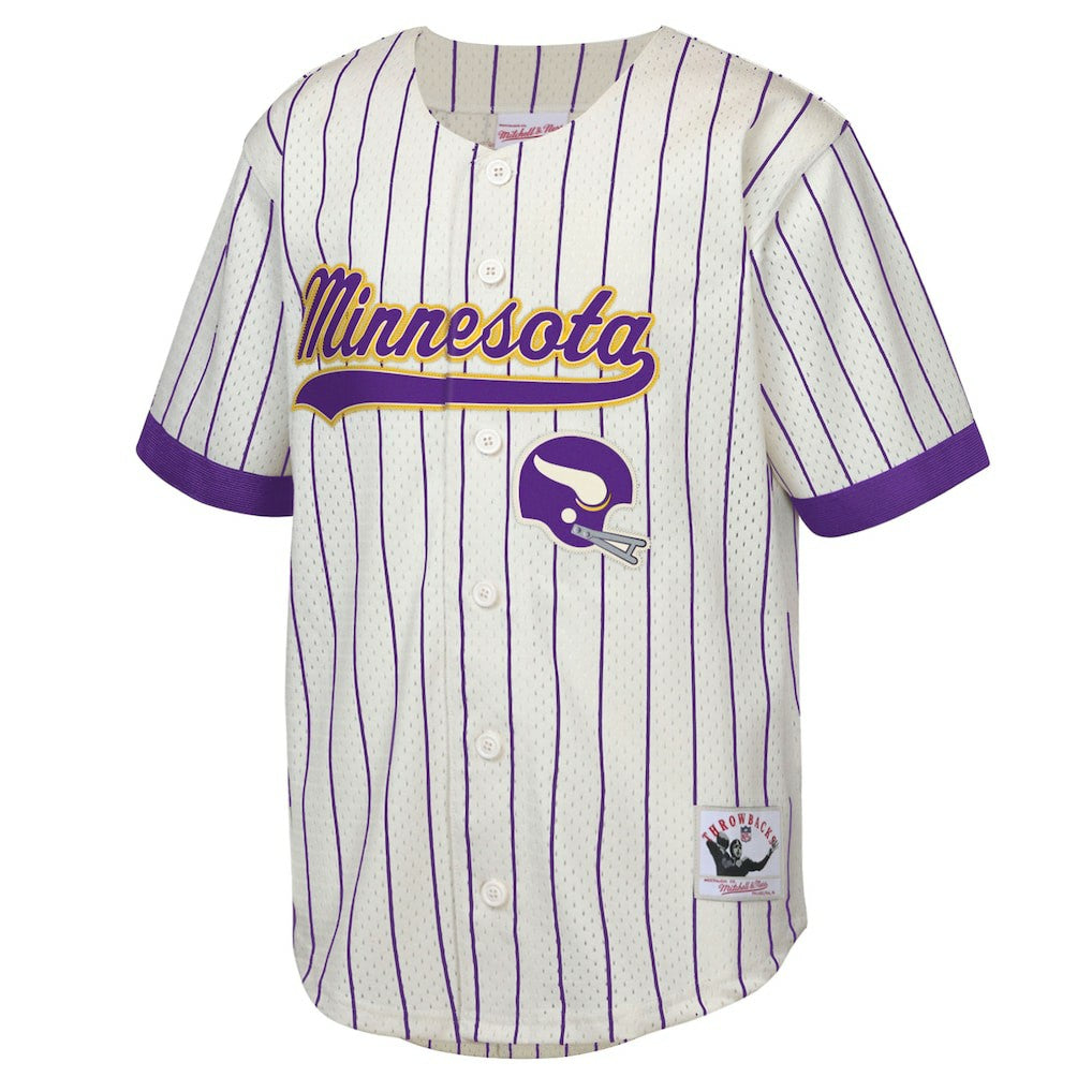 Randy Moss Minnesota Vikings Youth Retired Player Name & Number Baseball Jersey - Cream online