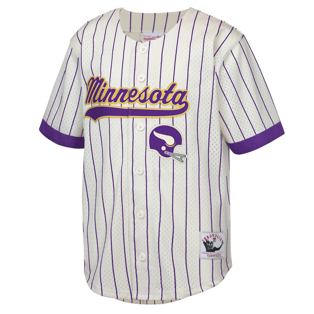 Randy Moss Minnesota Vikings Youth Retired Player Name & Number Baseball Jersey - Cream online