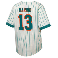 Dan Marino Miami Dolphins Youth Retired Player Name & Number Baseball Jersey - Cream discount