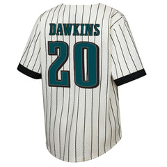Brian Dawkins Philadelphia Eagles Youth Retired Player Name & Number Baseball Jersey - Cream discount