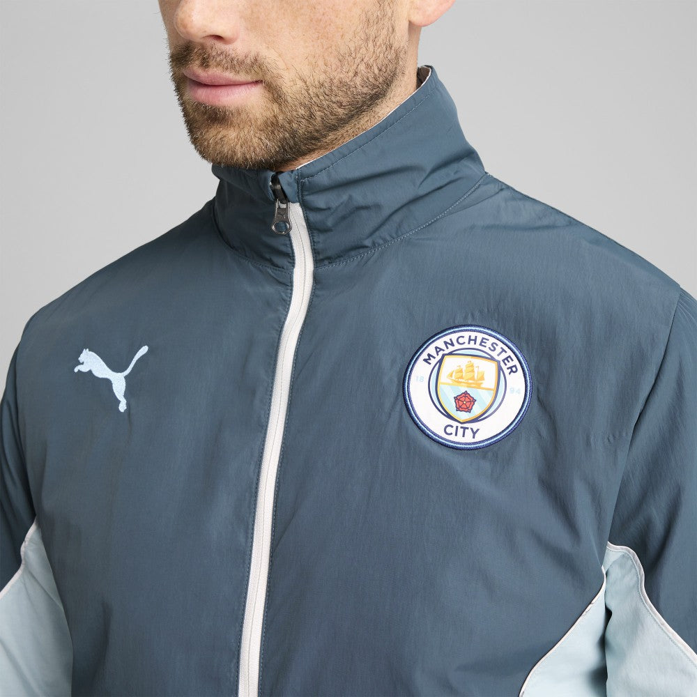 Manchester City x KidSuper 2025 FIFA Club World Cup Reversible Full-Zip Jacket - Gray outlet